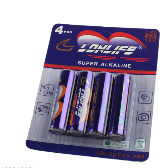 PILE AA LOT DE 4PCS JB-1663