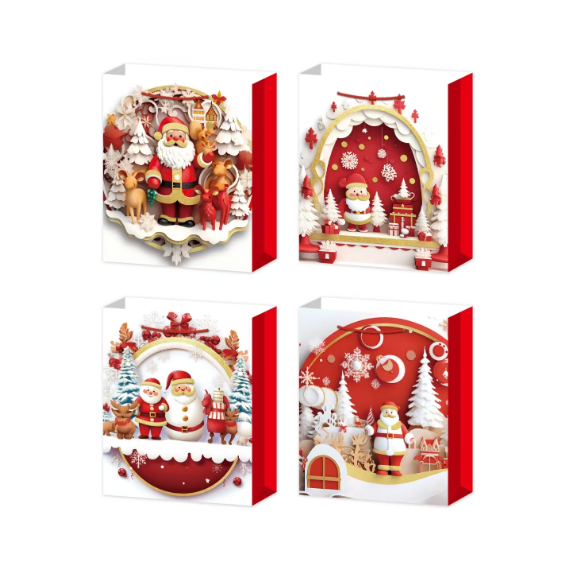 SAC EN CARTON NOEL JB-3626