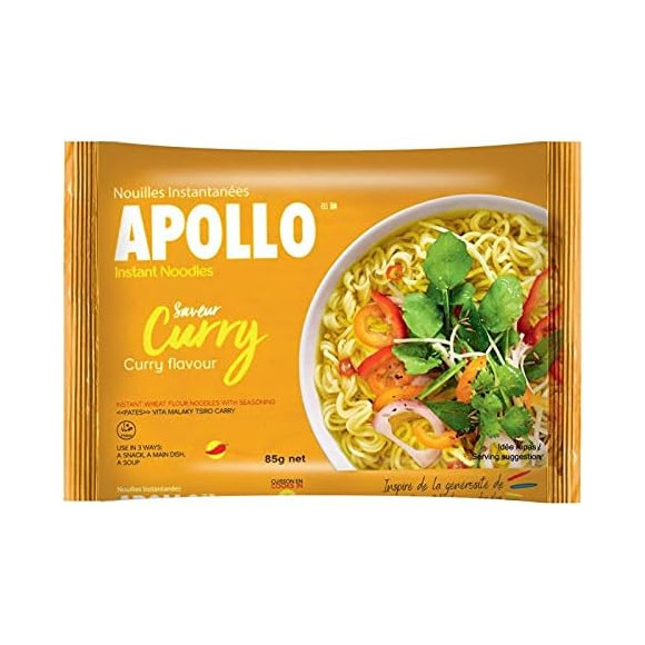 APOLLO NOUILLES CURRY 85G