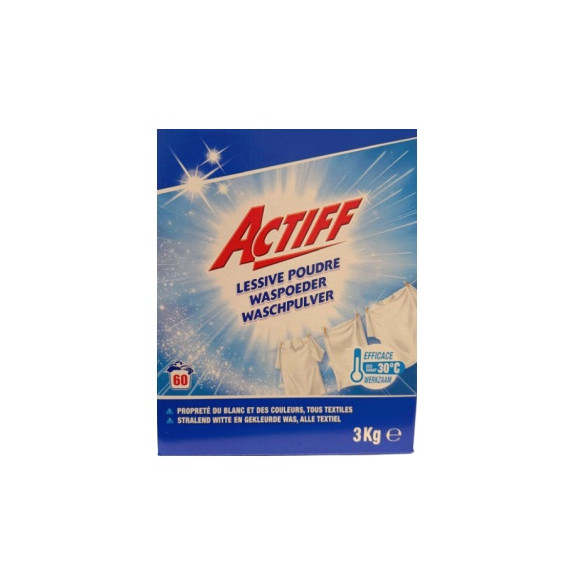 ACTIFF LESSIVE POUDRE 800G