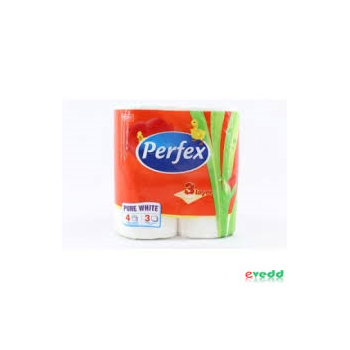 PERFEX PAPIER TOILETTE 4RLX 3P