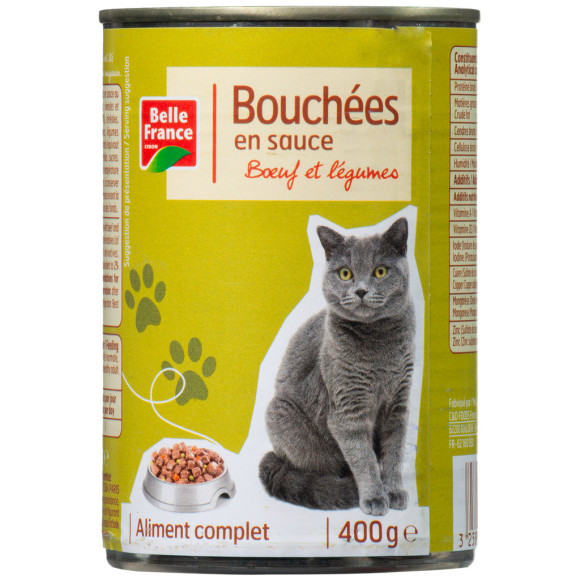BOUCHEE CHAT BOEUF LEG BF 400
