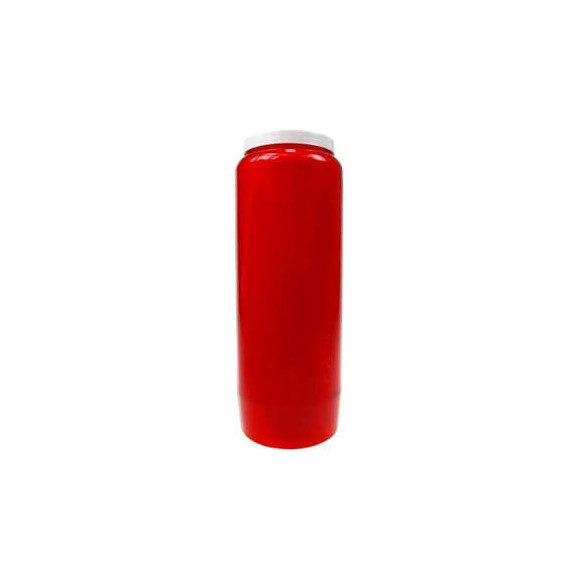 BOUGIE NEUVAINE ROUGE UNIE