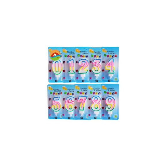 BOUGIE ANNIVERSAIRE COULEUR