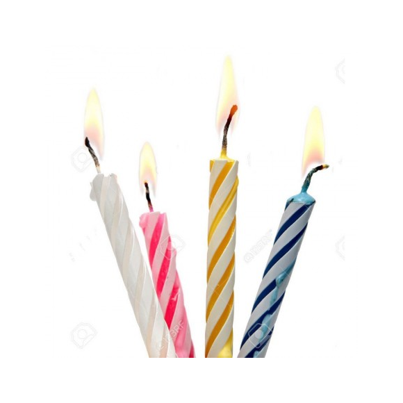 BOUGIE ANNIVERSAIRE PARTY FUN