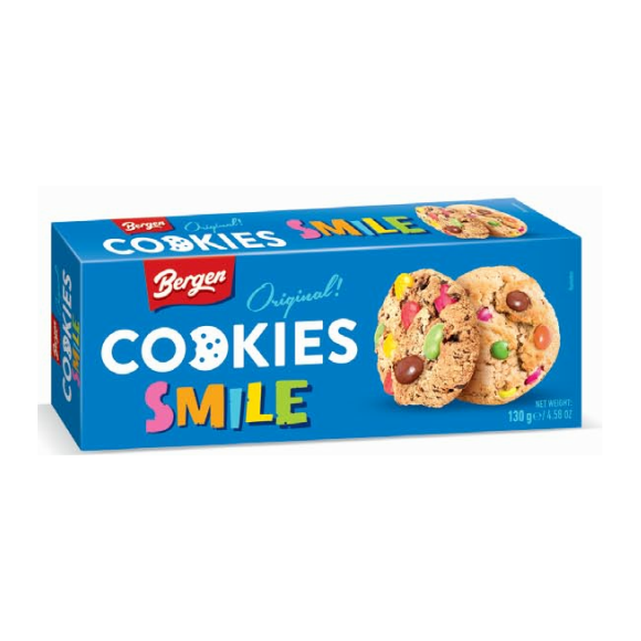 BERGEN SMILE COOKIE 130GR