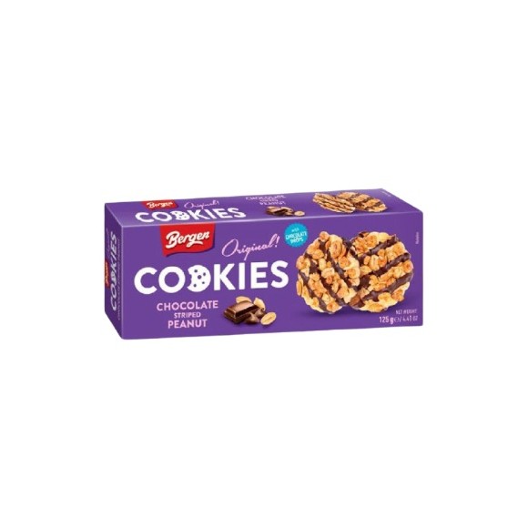 BERGEN CHOCOLATE STRIPED 150G