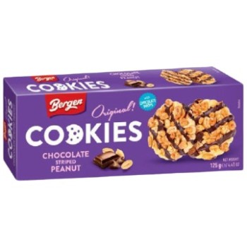 BERGEN CHOCOLATE STRIPED 150G