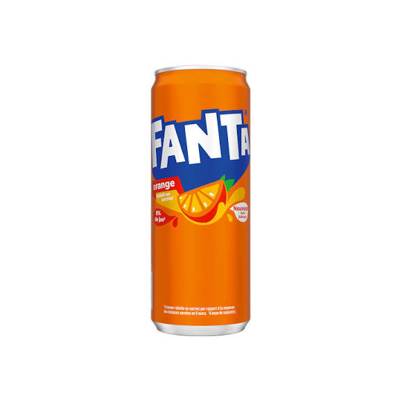 FANTA ORANGE CANETTE 330ML