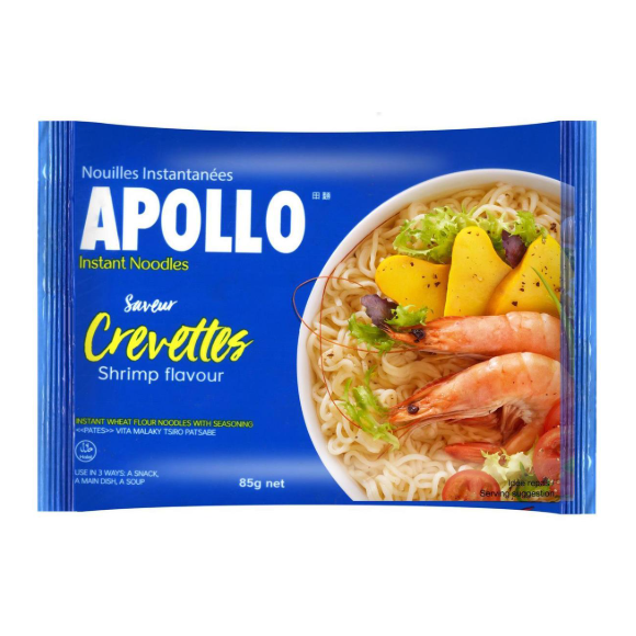 APOLLO NOUILLES CREVETTES 85G
