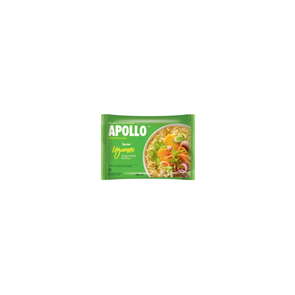 APOLLO NOUILLES LEGUMES 85G