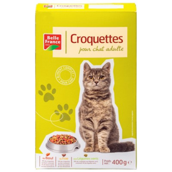 CROQ CHAT BOEUF/LEGUMES BF 400