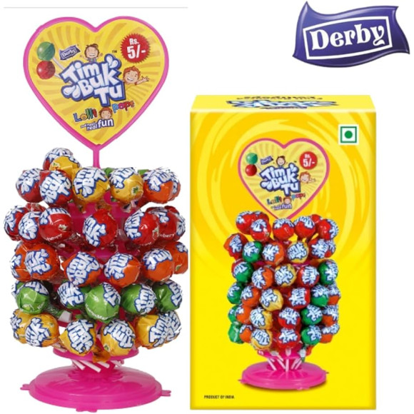 TIM BUK TU LOLLIPOP 60PCS