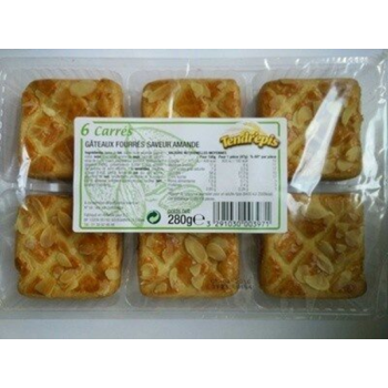CARRES AMANDES 280GR