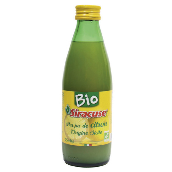 BIO SIRACUSE JUS DE CITRON