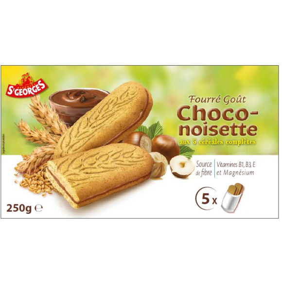 BISCUIT PETIT DEJ FOURRE CHOCO