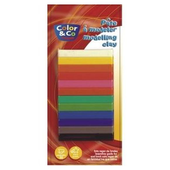 PÂTE À MODELER MULTICOULEURS E