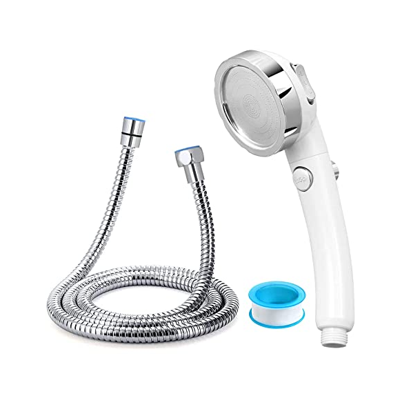 POMMEAU DE DOUCHE 3 JETS + FLE