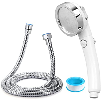 POMMEAU DE DOUCHE 3 JETS + FLE