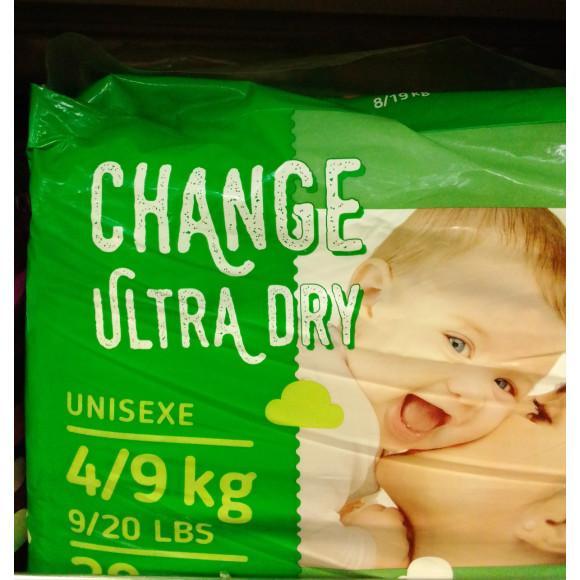 COUCHES ULTRA DRY BEBE 4/9 Kg