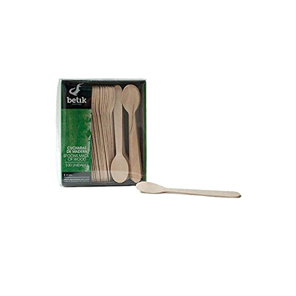 CUILLERE A CAFE BOIS X50