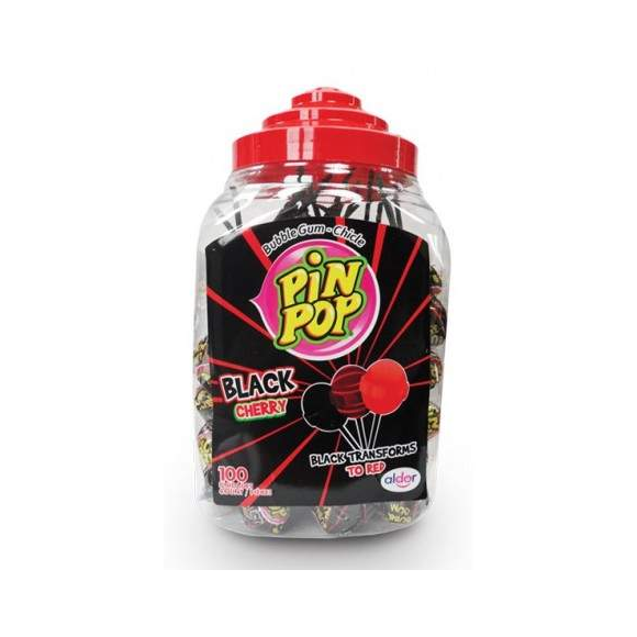 PIN POP BLACK CHERRY /100
