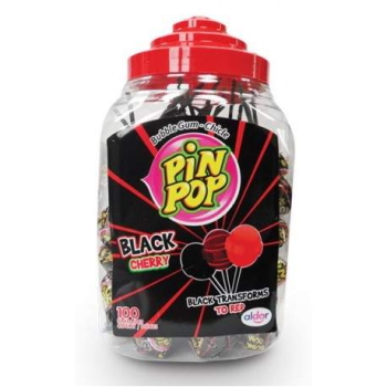 PIN POP BLACK CHERRY /100