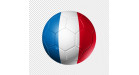 BALLON DRAPEAU France 23CM (sc