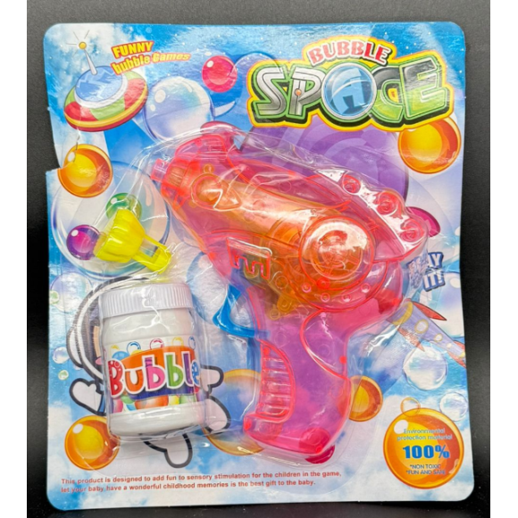 PISTOLET À BULLES 12CM JB-1421