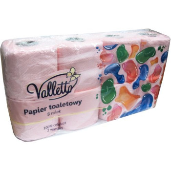 VALETTO 8SZT RUMIANKOWY PAPIER