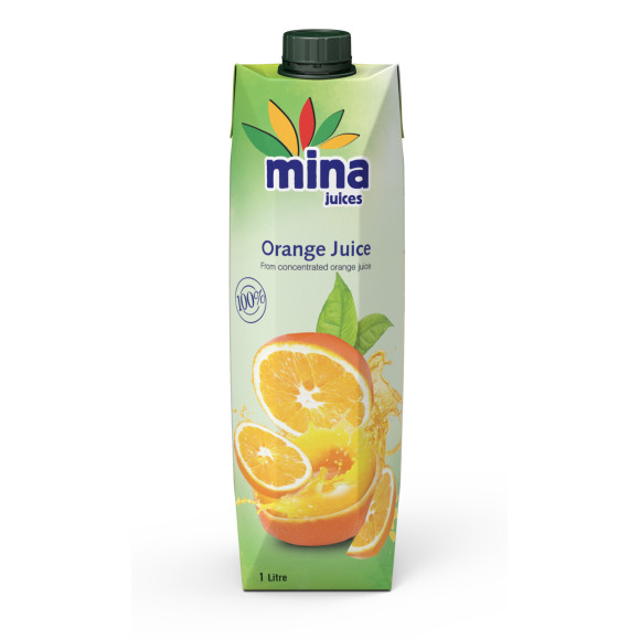 JUS MINA 100% ORANGE 1L