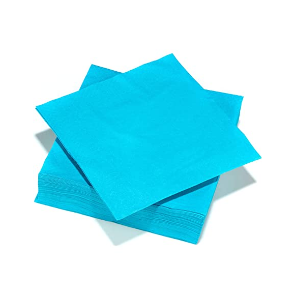 SERVIETTE PAP BLEU 40PCS