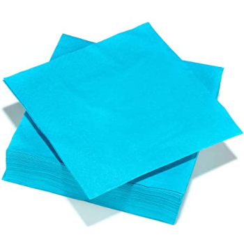 SERVIETTE PAP BLEU 40PCS