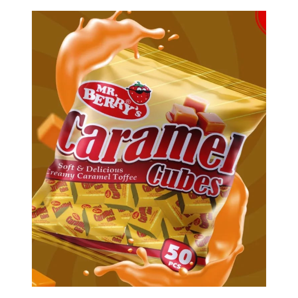 CARAMEL CUBE 50 PCS