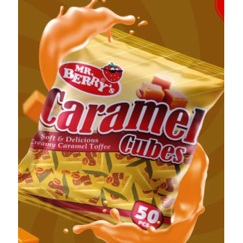 CARAMEL CUBE 50 PCS