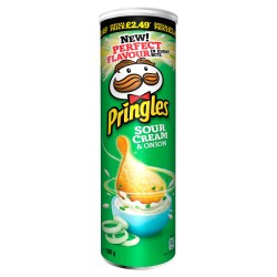 PRINGLES SOUR CREAM & OGNONS