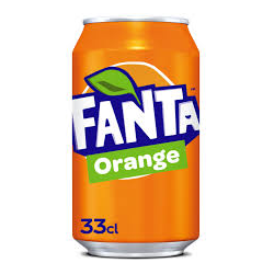 FANTA ORANGE BOITE 33CL