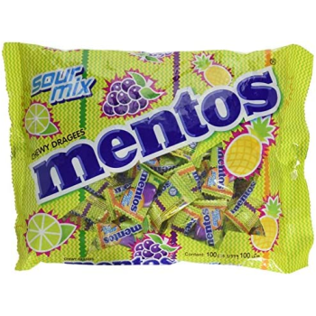 MENTOS CANDY SOUR MIX 100 BEAD