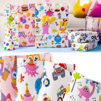 GIFT PAPER CARTOON MIX