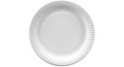 ASSIETTE CART. RONDE 9 BLANC 2