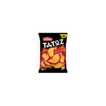 TATOZ CHIPS - HOT & SPICY 30GR