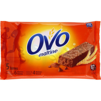 BARRE OVOMALTINE 5X20GR