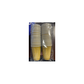 GOBELET OR 255ML /50U