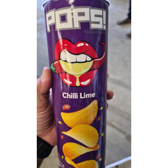 POPS CHIPS CITRON PIMENT 100GR
