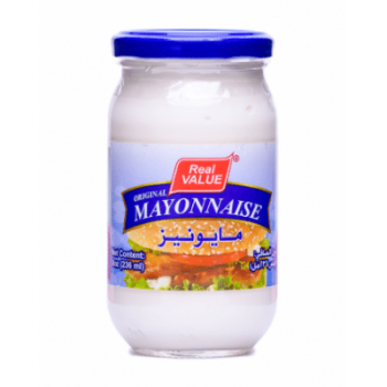 REAL VALUE MAYONNAISE 8OZ