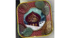 PLATEAU MELAMINE EID GOLD LINE