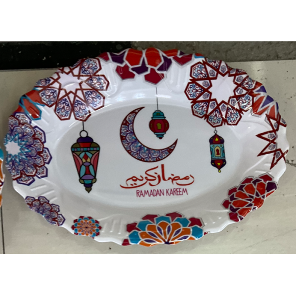 PLATEAU MELAMINE EID 38 X 28 C