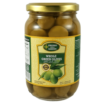 WHOLE GREEN OLIVES OIL 360GR