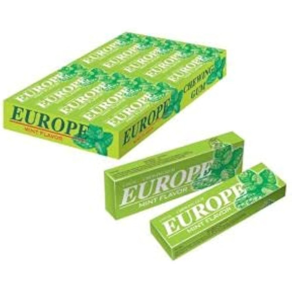 EUROPEAN GUM MENTHE 30U JB-164