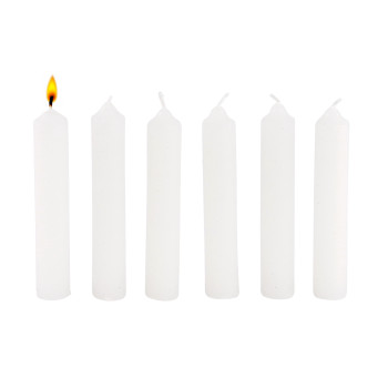 BOUGIE LOT DE 6 PCS JB-1531-R